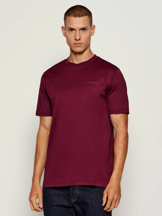 Zdjęcie produktu Karl Lagerfeld T-shirt | Regular Fit bordowy