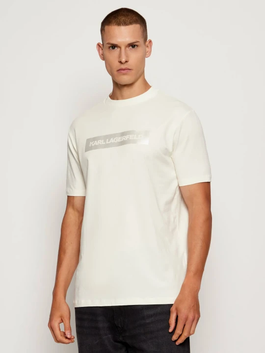 Zdjęcie produktu Karl Lagerfeld T-shirt | Regular Fit kremowy
