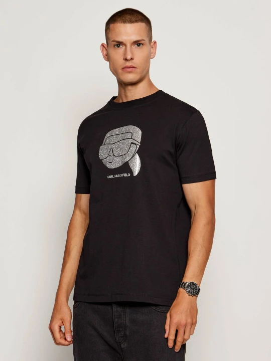 Zdjęcie produktu Karl Lagerfeld T-shirt | Regular Fit czarny