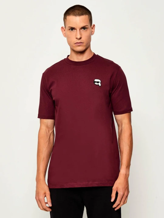 Zdjęcie produktu Karl Lagerfeld T-shirt | Regular Fit bordowy