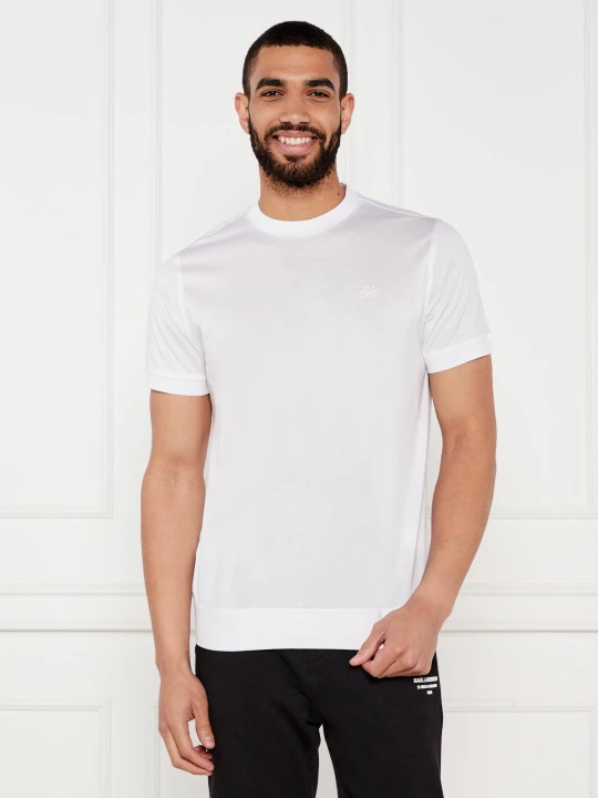 Zdjęcie produktu Karl Lagerfeld T-shirt | Regular Fit biały