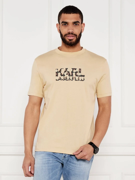 Zdjęcie produktu Karl Lagerfeld T-shirt | Regular Fit beżowy