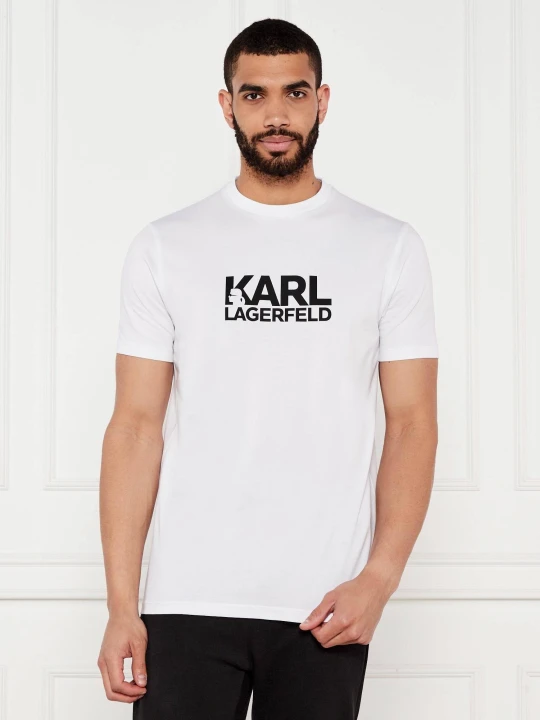 Zdjęcie produktu Karl Lagerfeld T-shirt | Regular Fit biały