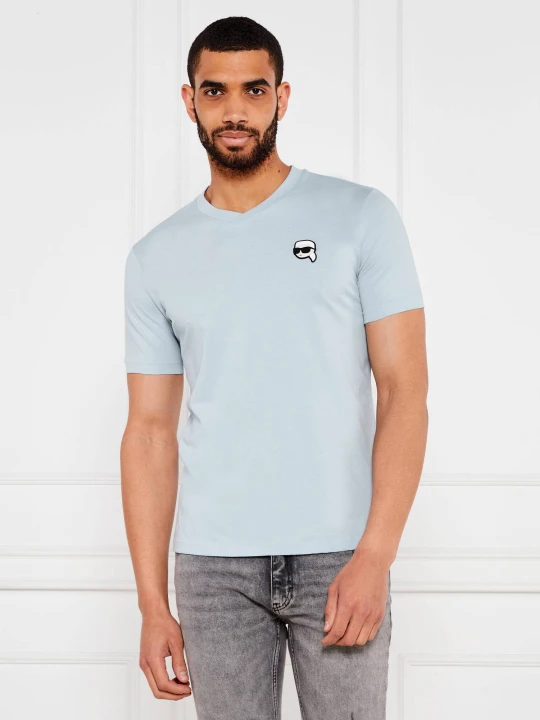 Zdjęcie produktu Karl Lagerfeld T-shirt | Regular Fit błękitny