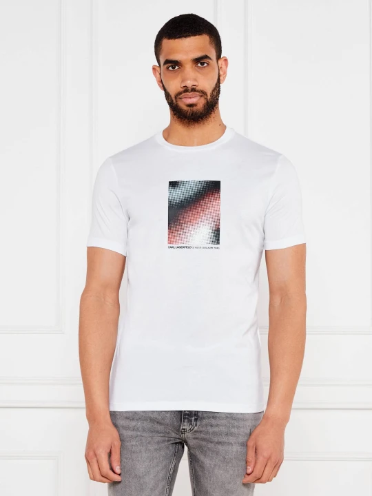 Zdjęcie produktu Karl Lagerfeld T-shirt | Regular Fit biały
