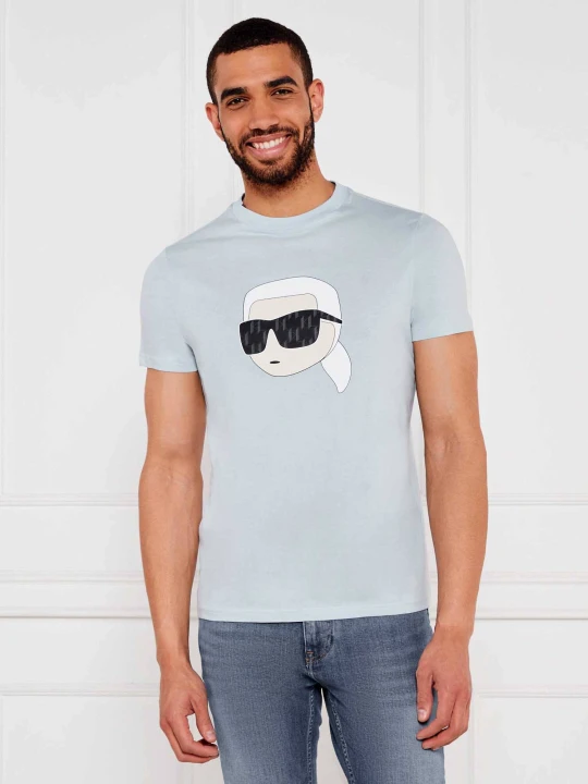 Zdjęcie produktu Karl Lagerfeld T-shirt | Regular Fit błękitny