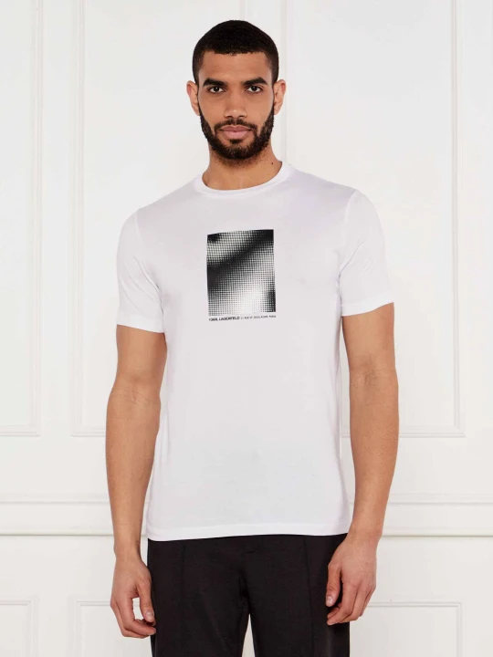 Zdjęcie produktu Karl Lagerfeld T-shirt | Regular Fit biały