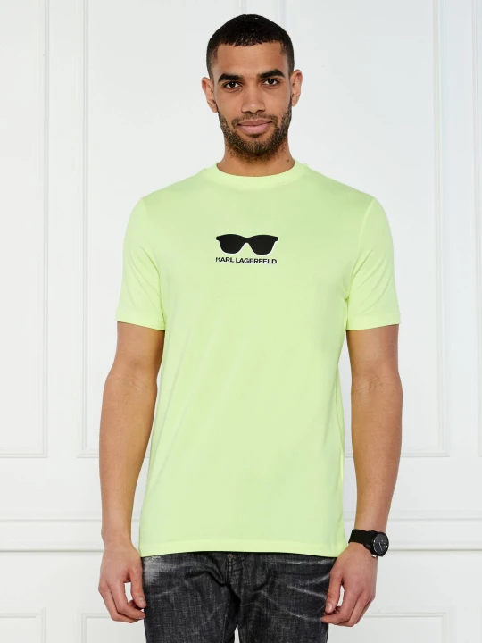 Zdjęcie produktu Karl Lagerfeld T-shirt | Regular Fit limonkowy