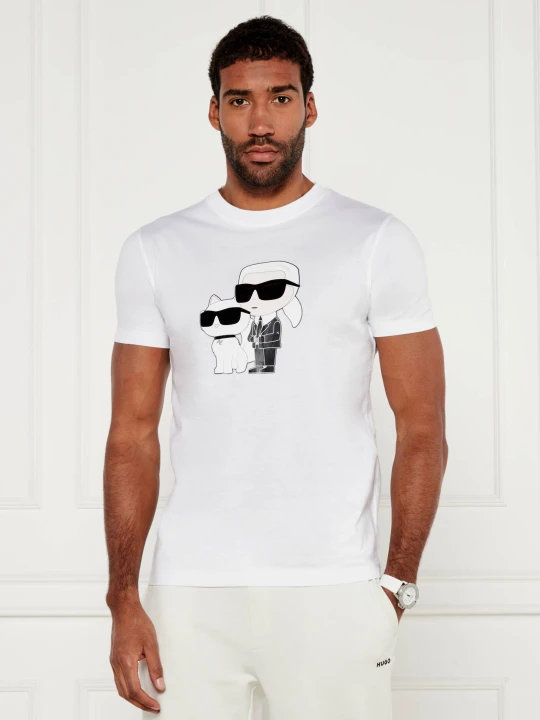 Zdjęcie produktu Karl Lagerfeld T-shirt | Regular Fit biały