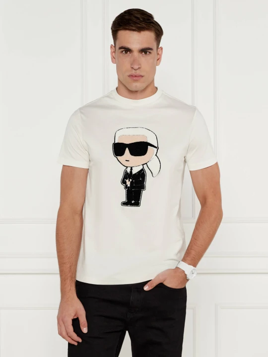 Zdjęcie produktu Karl Lagerfeld T-shirt | Regular Fit biały
