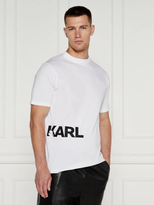 Zdjęcie produktu Karl Lagerfeld T-shirt | Regular Fit biały