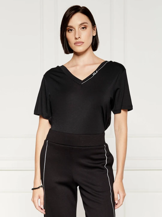 Zdjęcie produktu Karl Lagerfeld T-shirt | Regular Fit czarny