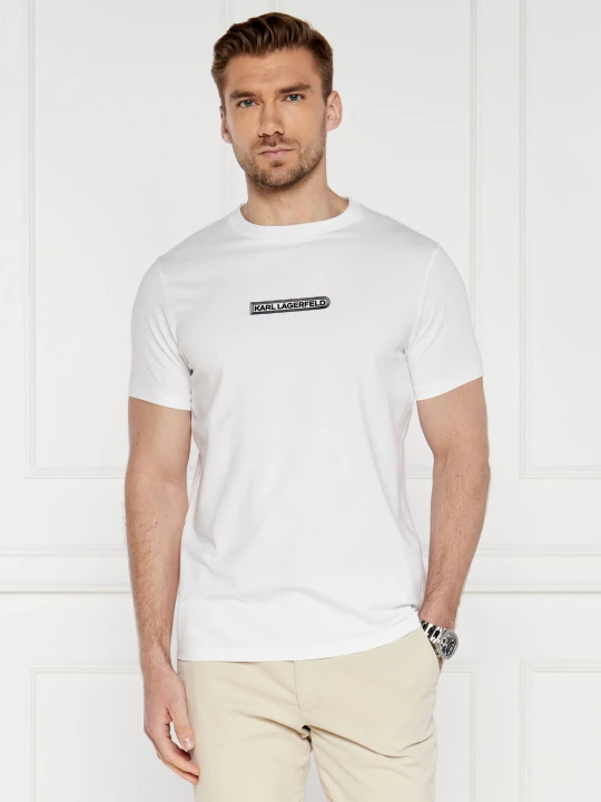 Zdjęcie produktu Karl Lagerfeld T-shirt | Regular Fit biały