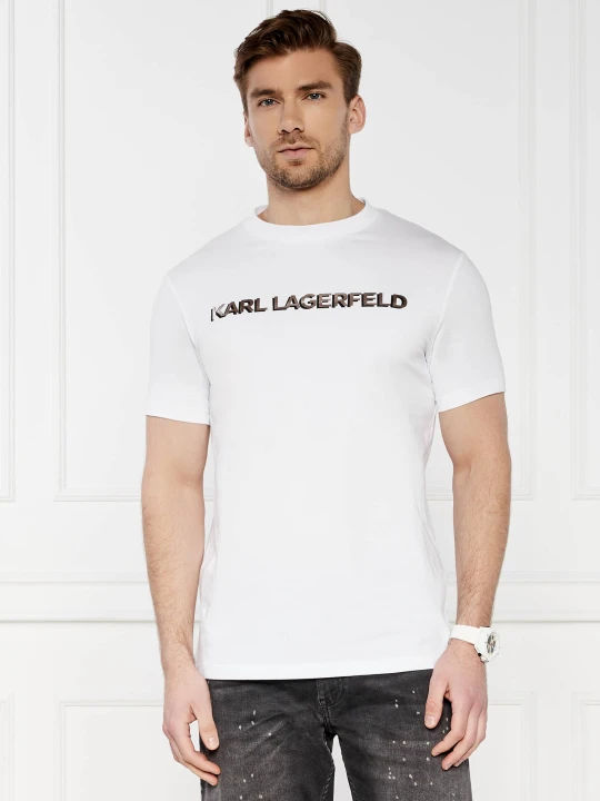Zdjęcie produktu Karl Lagerfeld T-shirt | Regular Fit biały