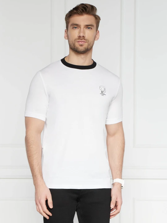 Zdjęcie produktu Karl Lagerfeld T-shirt | Regular Fit biały