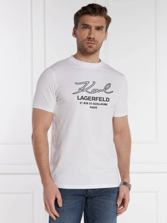 Zdjęcie produktu Karl Lagerfeld T-shirt | Regular Fit biały