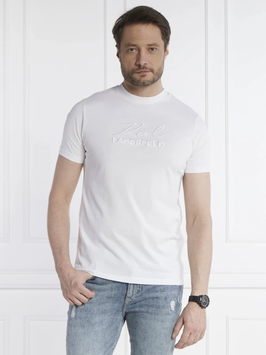 Zdjęcie produktu Karl Lagerfeld T-shirt | Regular Fit biały