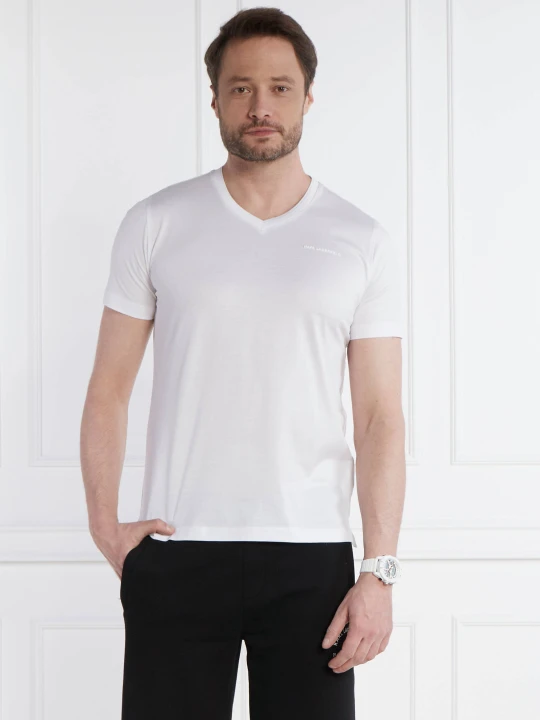 Zdjęcie produktu Karl Lagerfeld T-shirt | Regular Fit biały