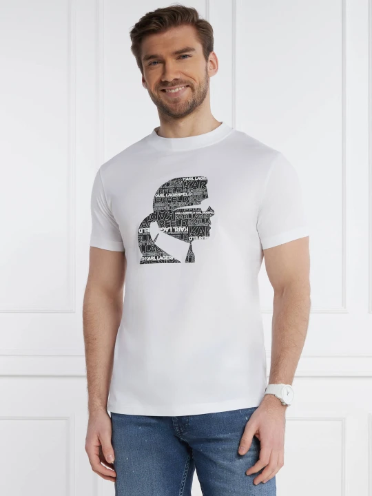 Zdjęcie produktu Karl Lagerfeld T-shirt | Regular Fit biały