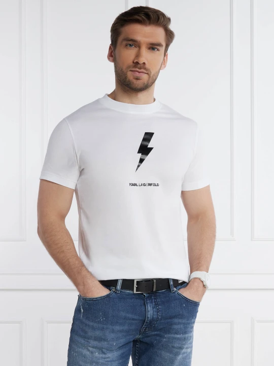 Zdjęcie produktu Karl Lagerfeld T-shirt | Regular Fit biały