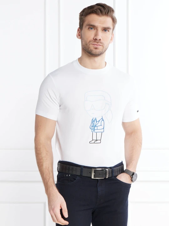 Zdjęcie produktu Karl Lagerfeld T-shirt | Regular Fit biały