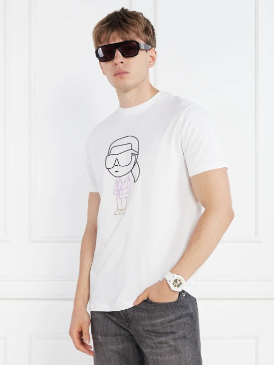 Zdjęcie produktu Karl Lagerfeld T-shirt | Regular Fit biały