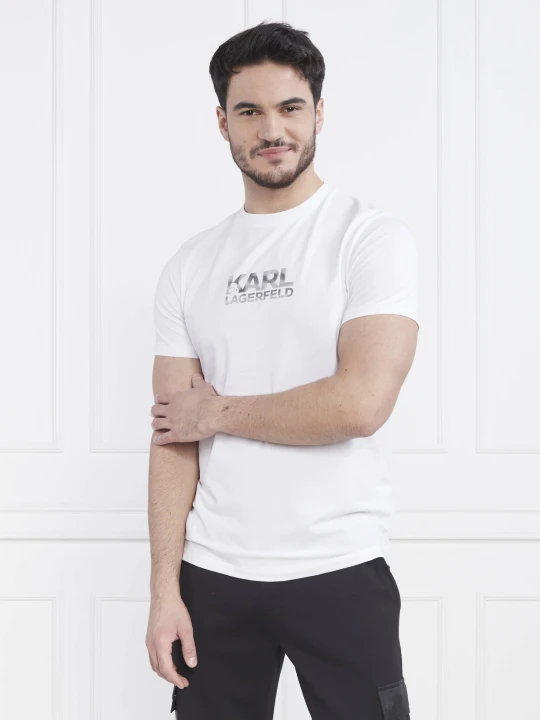 Zdjęcie produktu Karl Lagerfeld T-shirt | Regular Fit biały