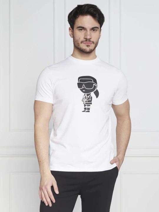Zdjęcie produktu Karl Lagerfeld T-shirt | Regular Fit biały