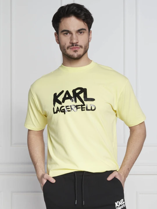 Zdjęcie produktu Karl Lagerfeld T-shirt | Regular Fit żółty
