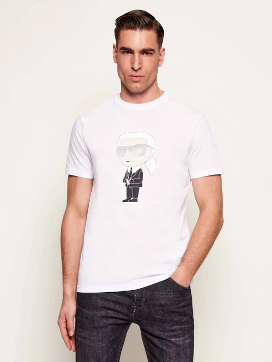 Zdjęcie produktu Karl Lagerfeld T-shirt | Regular Fit biały