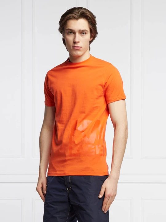 Zdjęcie produktu Karl Lagerfeld T-shirt | Regular Fit pomarańczowy
