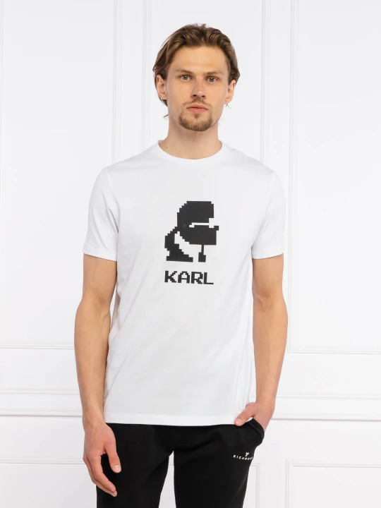 Zdjęcie produktu Karl Lagerfeld T-shirt | Regular Fit biały