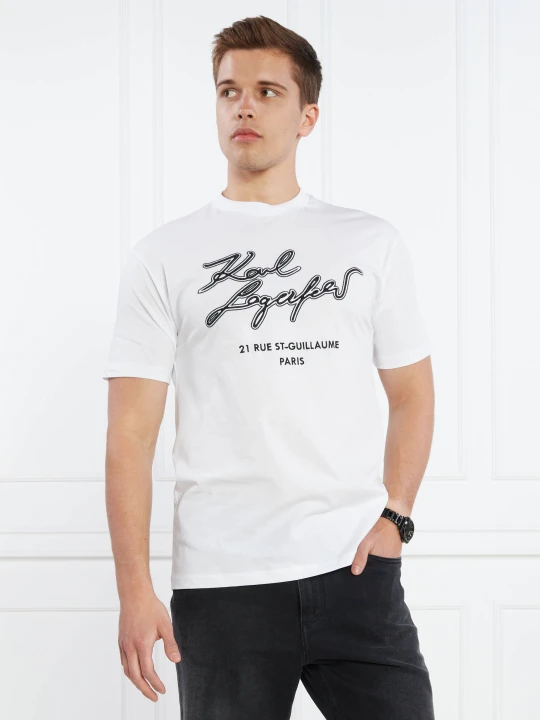 Zdjęcie produktu Karl Lagerfeld T-shirt | Regular Fit biały