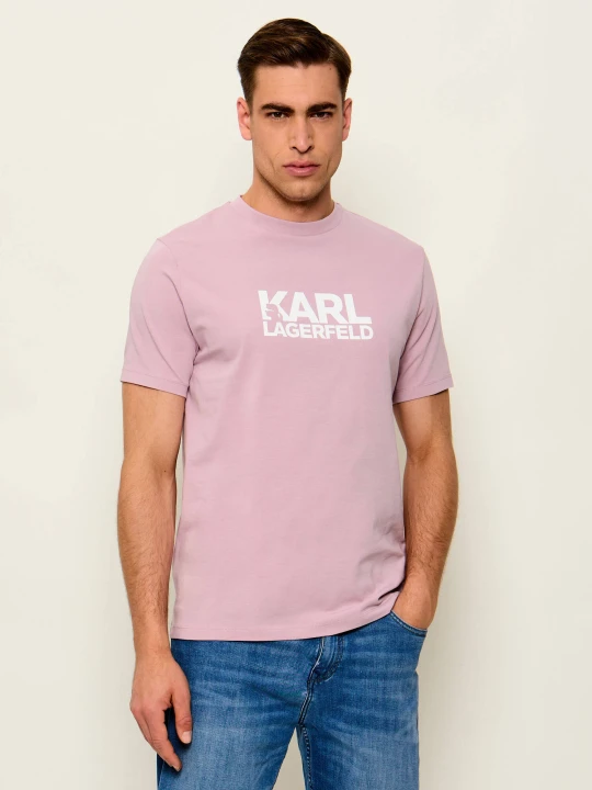 Zdjęcie produktu Karl Lagerfeld T-shirt | Regular Fit różowy