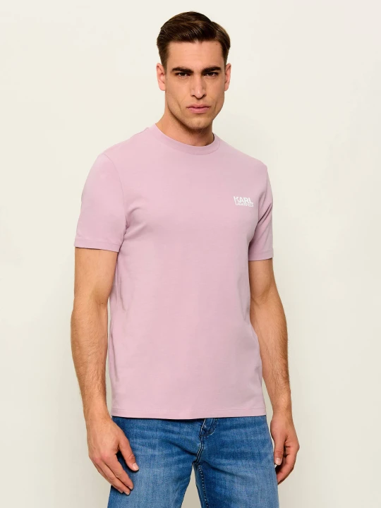 Zdjęcie produktu Karl Lagerfeld T-shirt | Regular Fit różowy