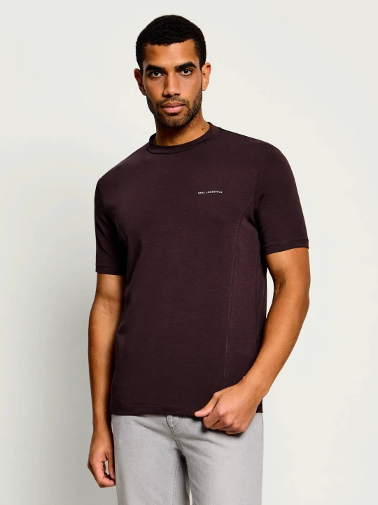 Zdjęcie produktu Karl Lagerfeld T-shirt | Regular Fit brązowy