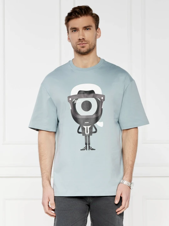 Zdjęcie produktu Karl Lagerfeld T-shirt | Relaxed fit niebieski