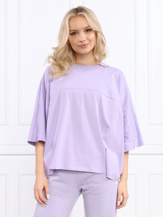 Zdjęcie produktu Karl Lagerfeld T-shirt | Relaxed fit lawendowy