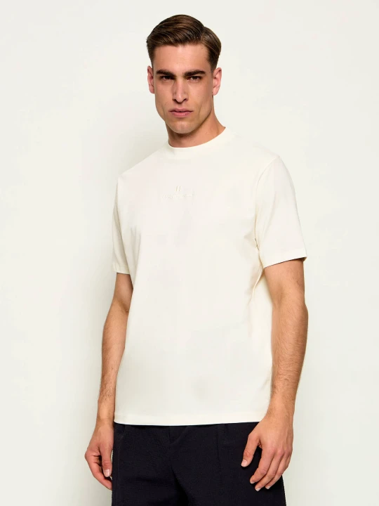 Zdjęcie produktu Karl Lagerfeld T-shirt | Slim Fit kremowy