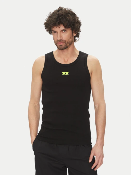 Zdjęcie produktu KARL LAGERFELD Tank top 755401 552238 Czarny Slim Fit