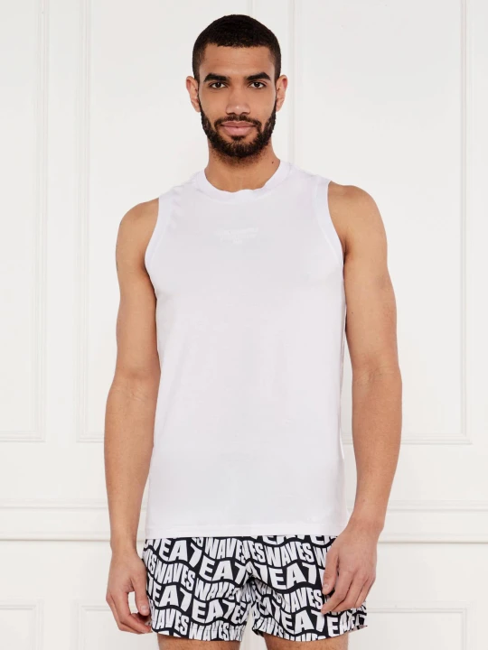 Zdjęcie produktu Karl Lagerfeld Tank top | Slim Fit biały