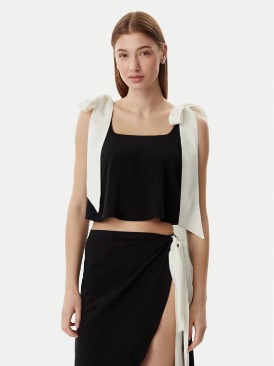 Zdjęcie produktu KARL LAGERFELD Top B2W46036 Czarny Regular Fit