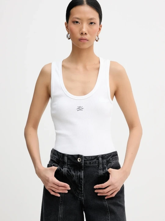 Zdjęcie produktu Karl Lagerfeld top biały