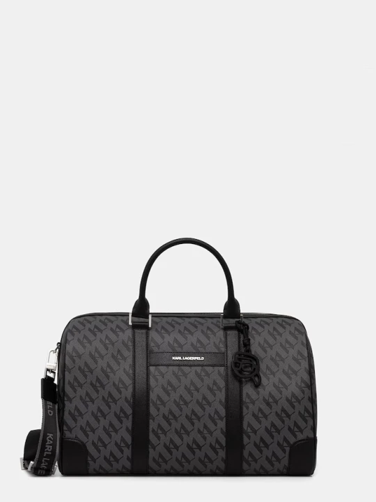 Zdjęcie produktu Karl Lagerfeld torba podróżna męska z imitacji skóry K / IKON czarny