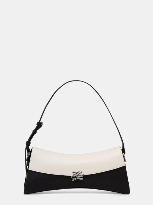Zdjęcie produktu Karl Lagerfeld torebka bagietka damska skórzana K / AUTOGRAPH czarny