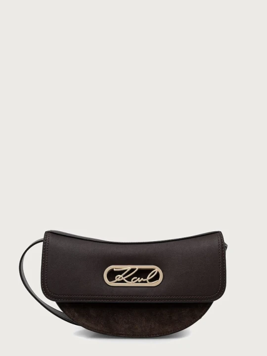 Zdjęcie produktu Karl Lagerfeld torebka crossbody damska K / SIGNATURE brązowy