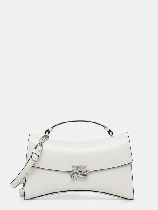 Zdjęcie produktu Karl Lagerfeld torebka crossbody damska skórzana K/AUTOGRAPH biały
