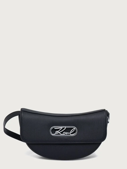 Zdjęcie produktu Karl Lagerfeld torebka crossbody damska skórzana K / SIGNATURE czarny
