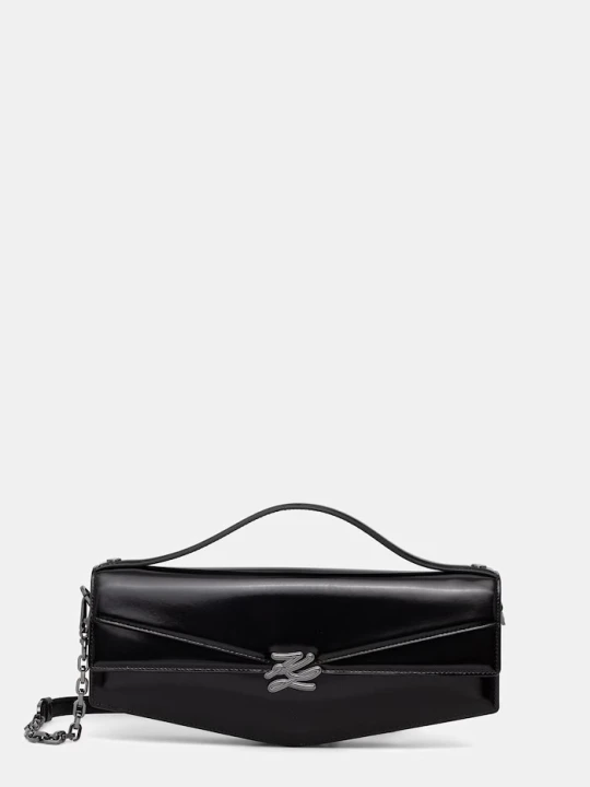 Zdjęcie produktu Karl Lagerfeld torebka crossbody damska skórzana Karl Lagerfeld Studio czarny