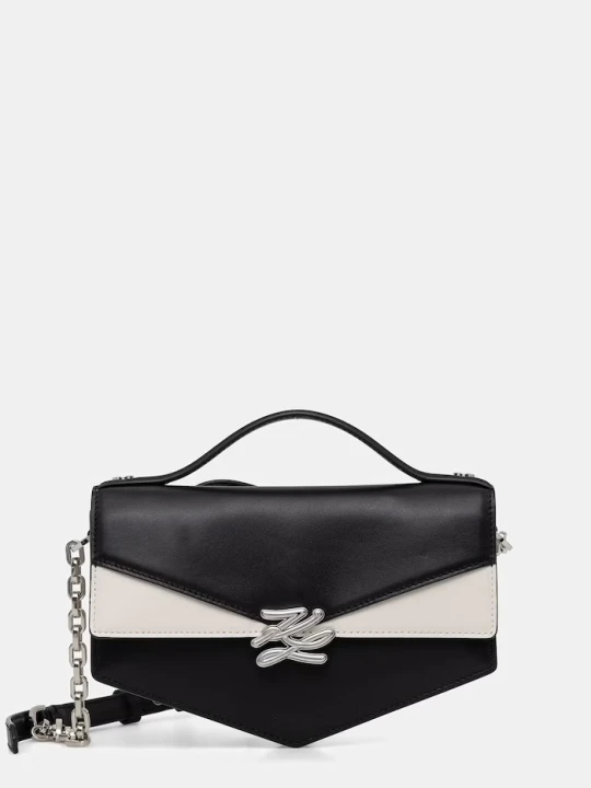 Zdjęcie produktu Karl Lagerfeld torebka crossbody damska skórzana Karl Lagerfeld Studio czarny